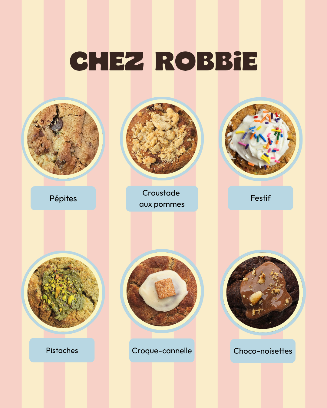 Boîte de 6 biscuits